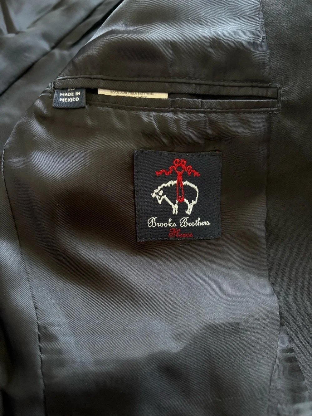 Brooks Brother's Red Fleece Navy Blue Boy's Blazer 16